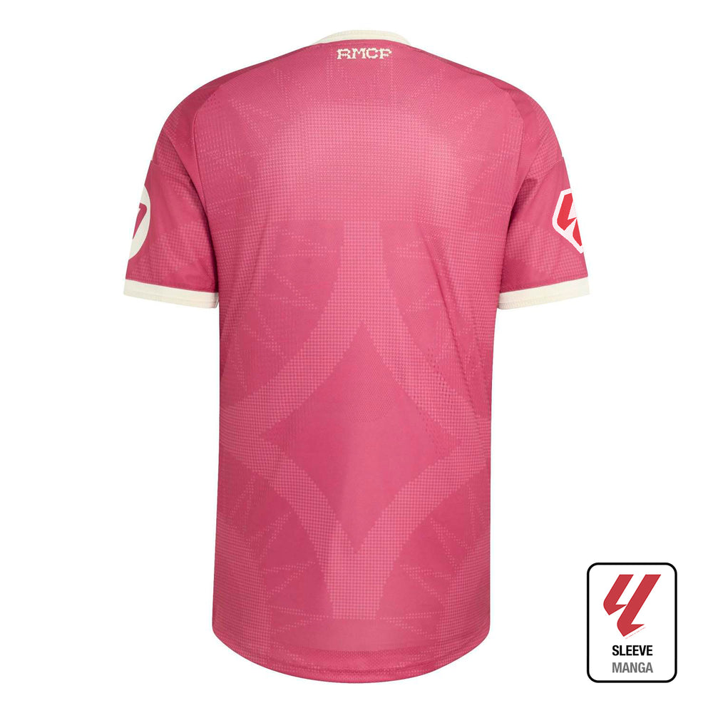 Camisola Terceiro Equipamento Authentic Masculino Rosa 26/27