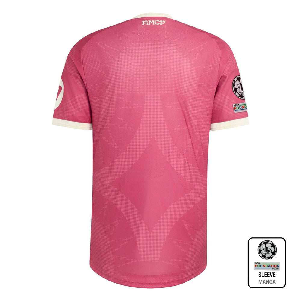 Camisola Terceiro Equipamento Authentic Masculino Rosa 26/27