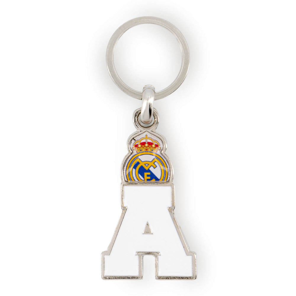 Porta-chaves Real Madrid com letra - A
