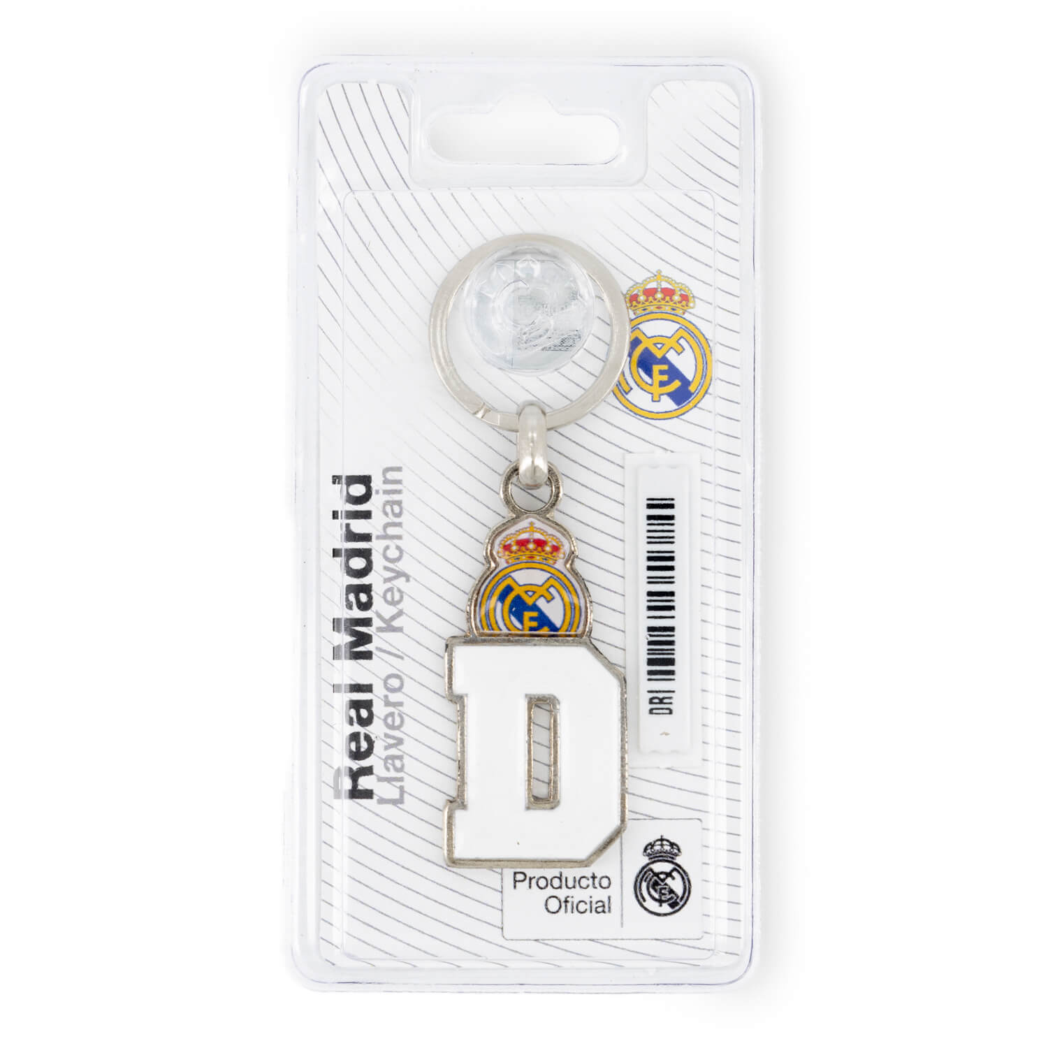 Porte-clés Real Madrid Lettre - D