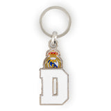 带字母 - D 的钥匙扣Real Madrid