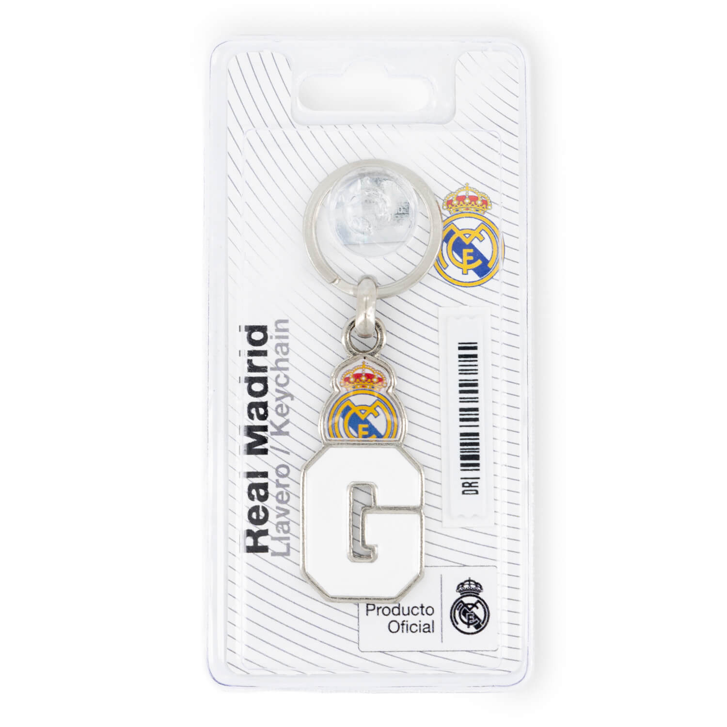 Porte-clés lettre Real Madrid – G