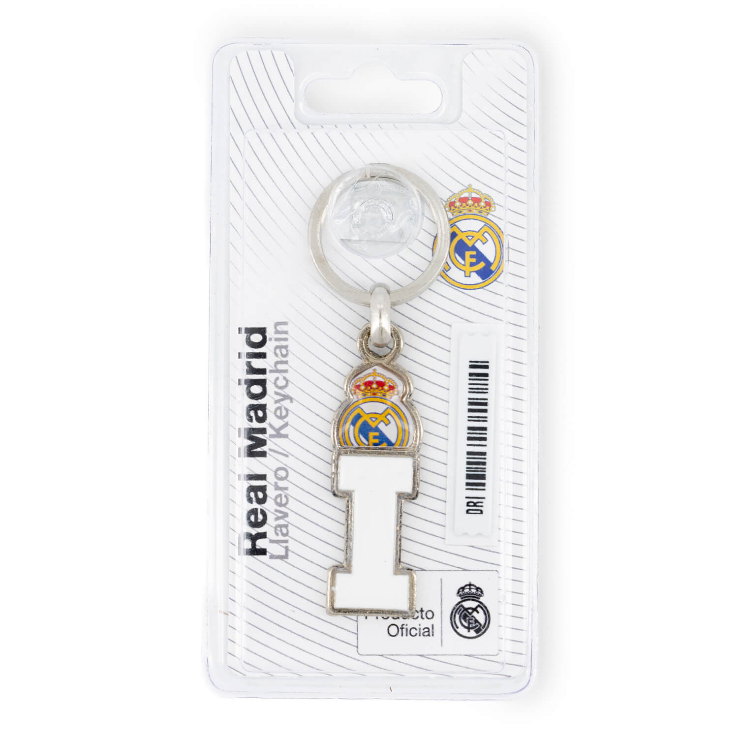 Portachiavi Real Madrid Lettera - I