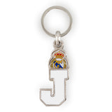 带字母的钥匙扣Real Madrid - J