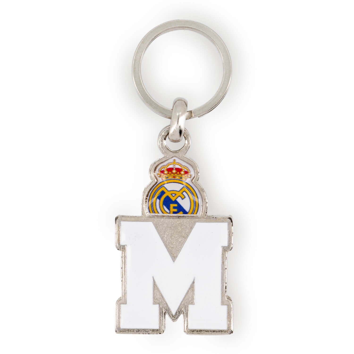 Porte-clés lettre Real Madrid - M