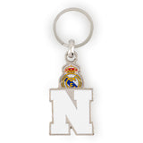 带字母 - N 的钥匙扣Real Madrid