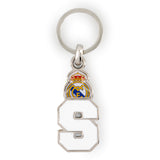 带字母 - S 的钥匙扣Real Madrid