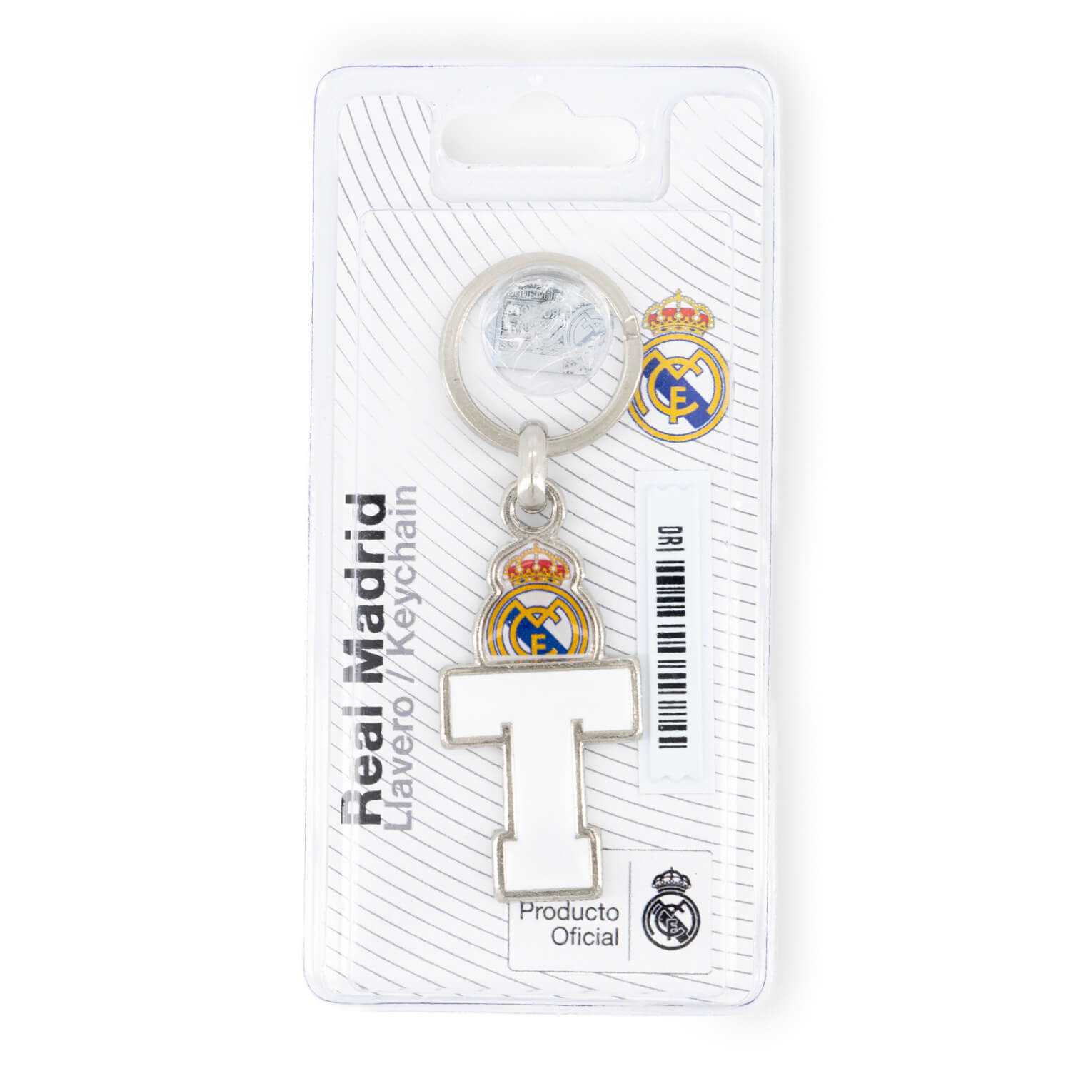 Porta-chaves Real Madrid com Carta - T
