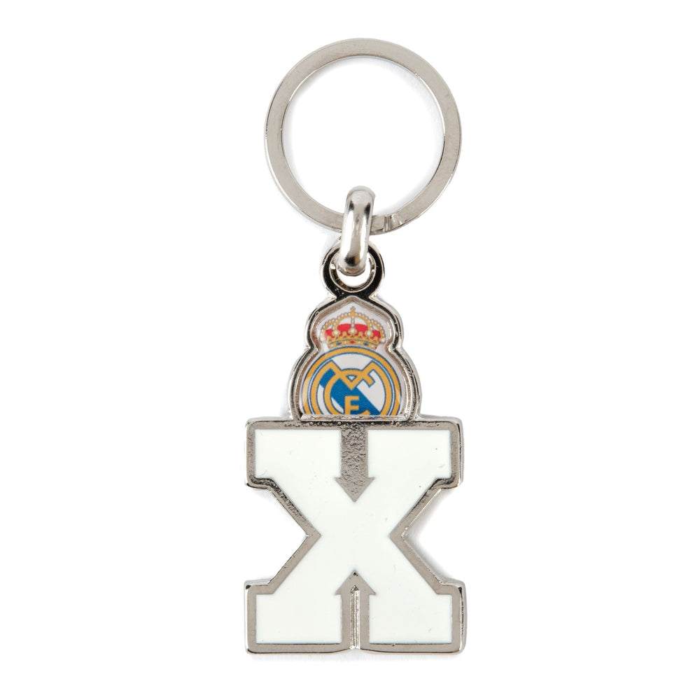 Real Madrid Letter Keyring- X