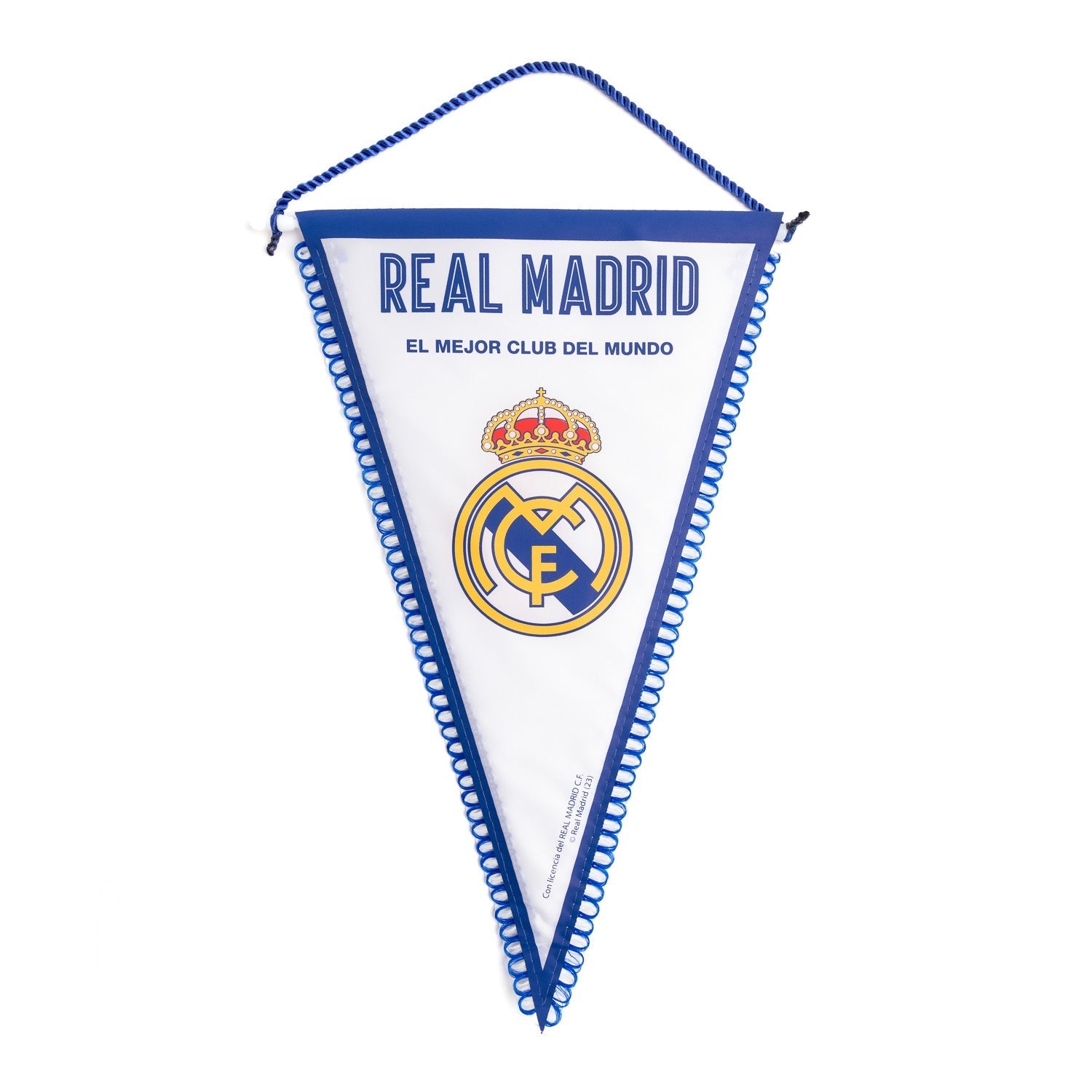 Real Madrid Point Pennant -White/Blue
