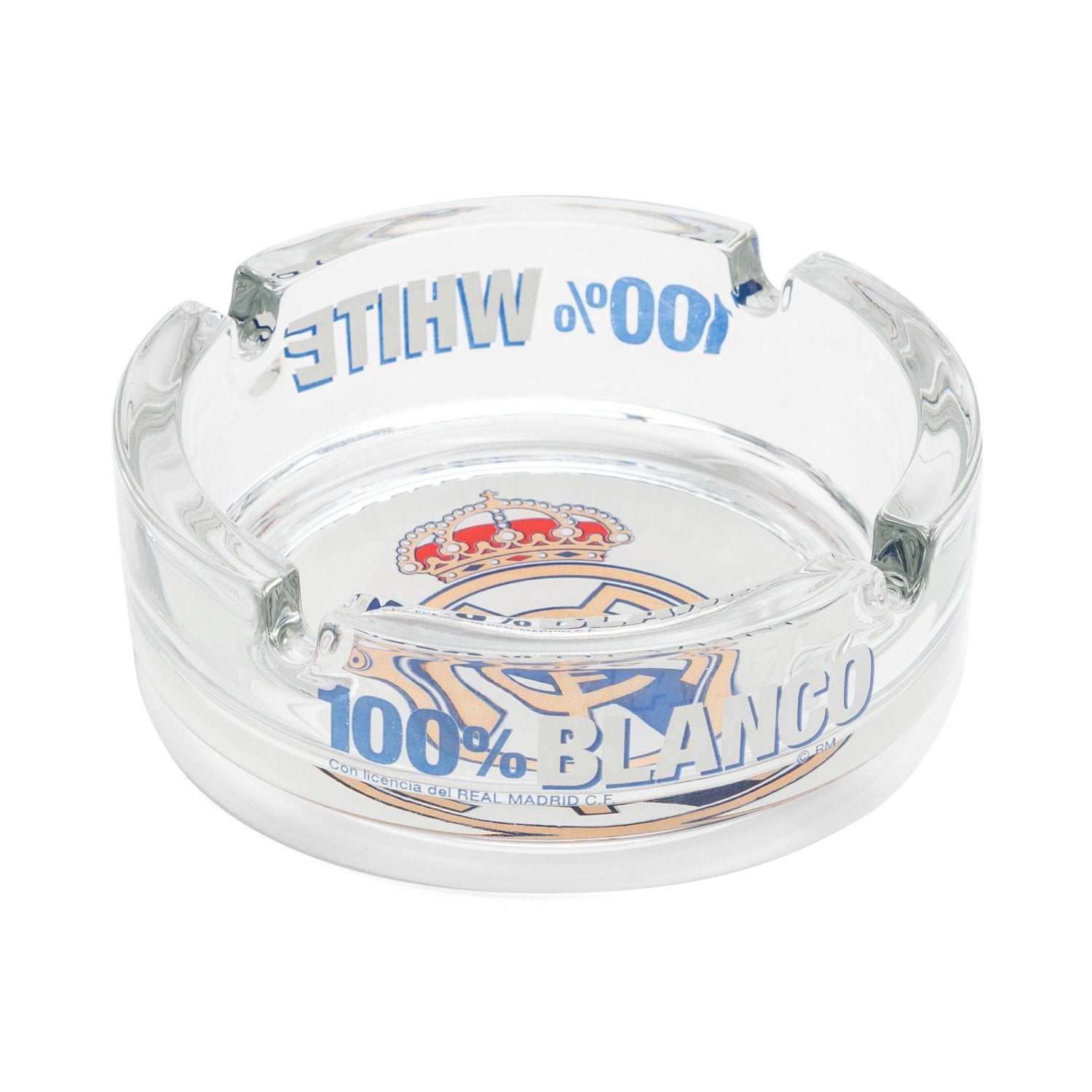 Real Madrid Ashtray White