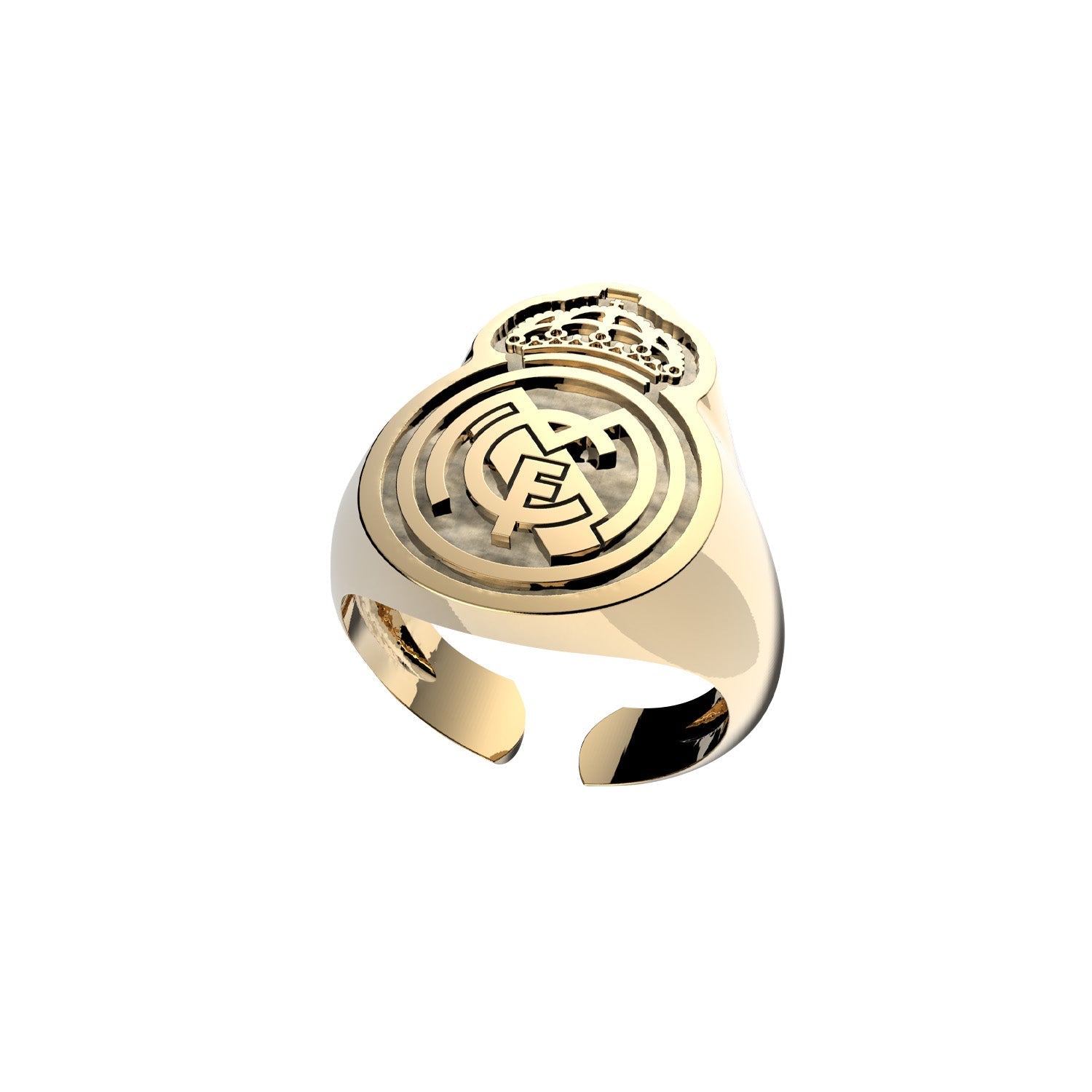 Crest Ring Gold – The Official Real Madrid CF Online Store