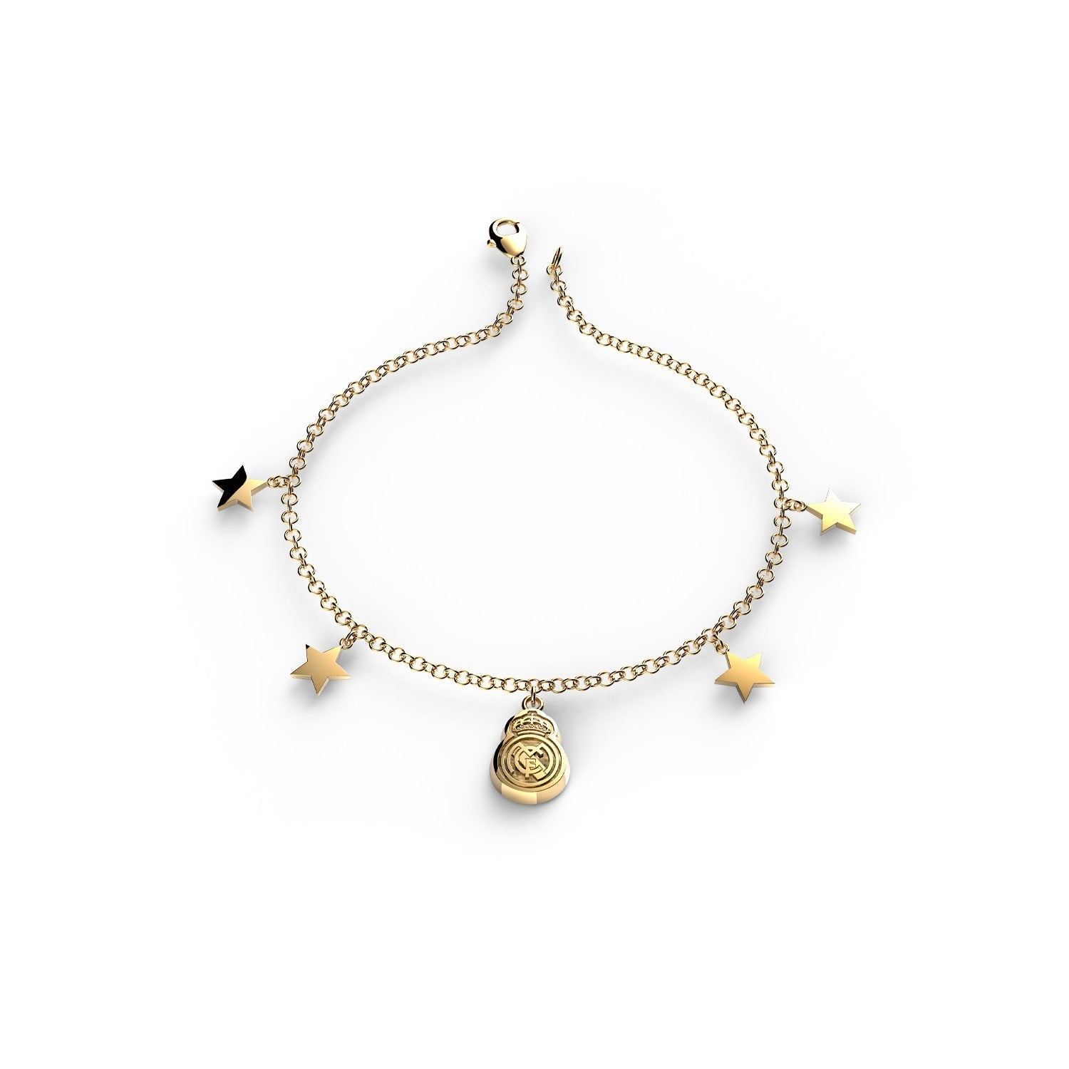 Hanging Stars Bracelet Gold