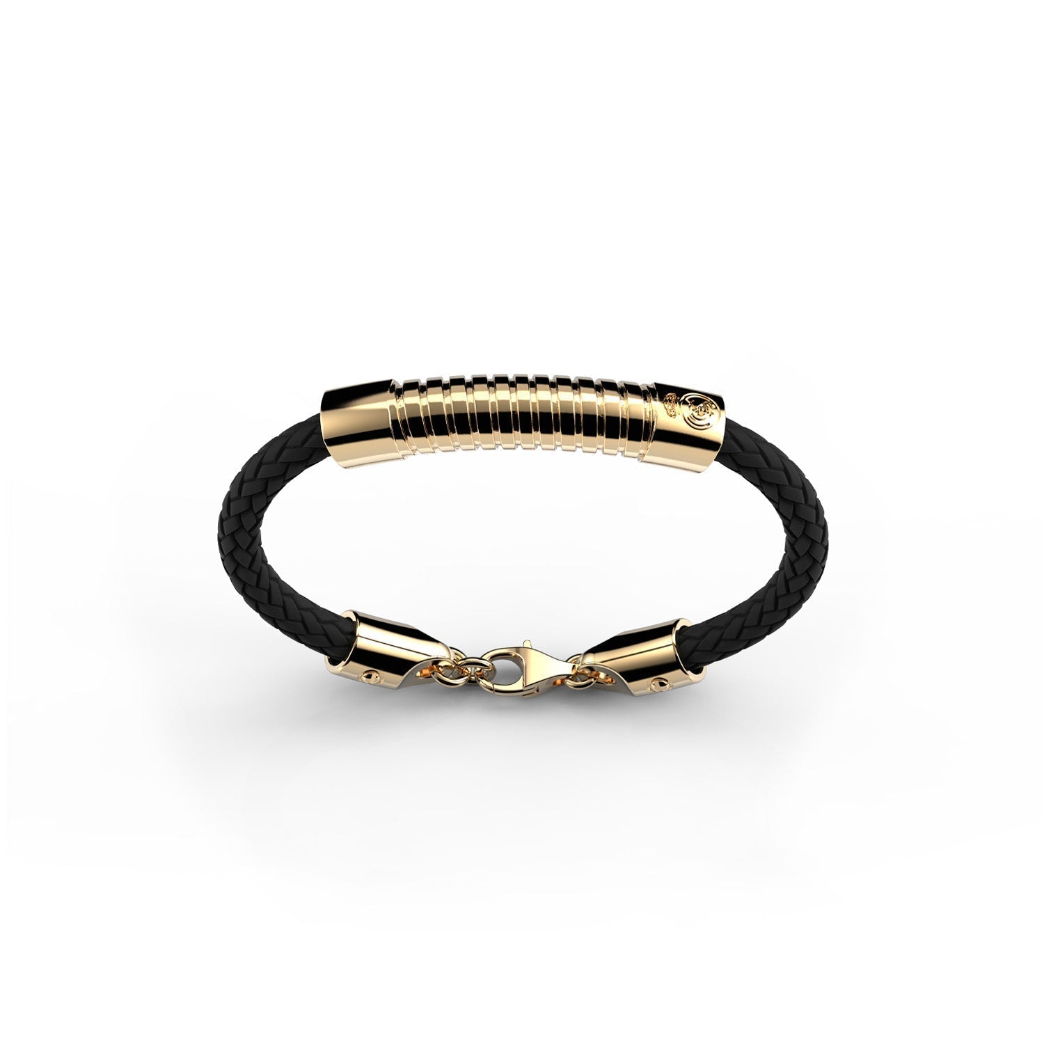 Leather Bracelet Gold Size 20