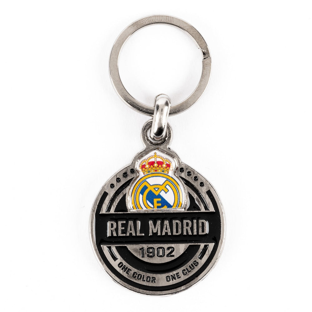 Real Madrid Black & White Keyring