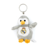 Llavero Pingüino Peluche Real Madrid