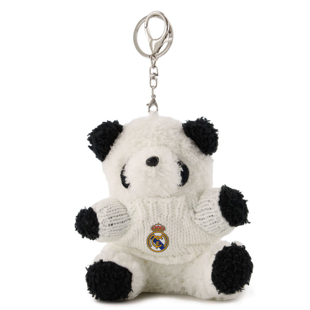 Porta-Chaves de Urso Panda de Peluche Real Madrid