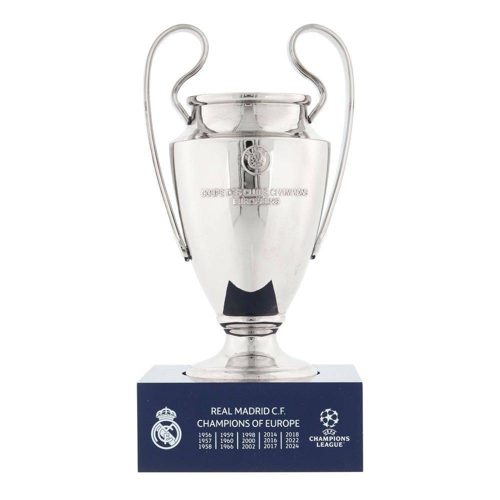 Réplica Oficial del Trofeo de la UEFA Champions League Real Madrid 15cm