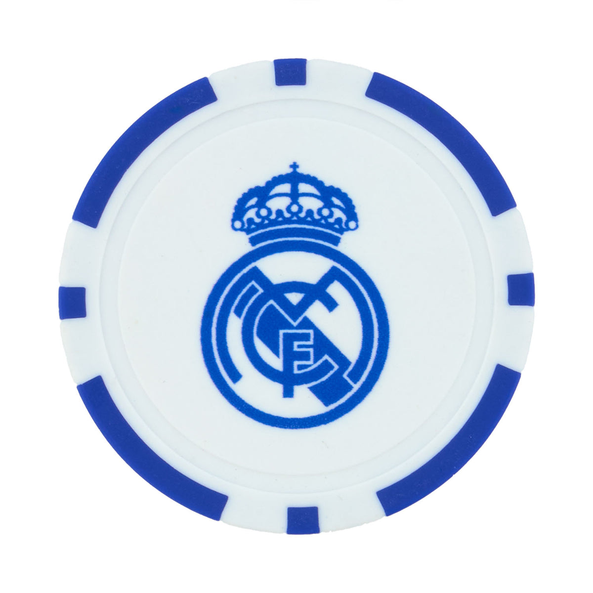 Marcador de Bola de Golf Ficha de Póker Real Madrid x TaylorMade Blanco/Azul Marino
