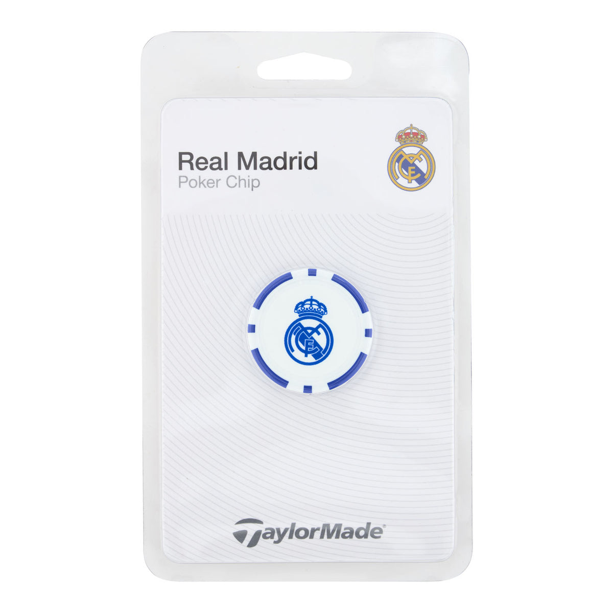 Marcador de Bola de Golf Ficha de Póker Real Madrid x TaylorMade Blanco/Azul Marino