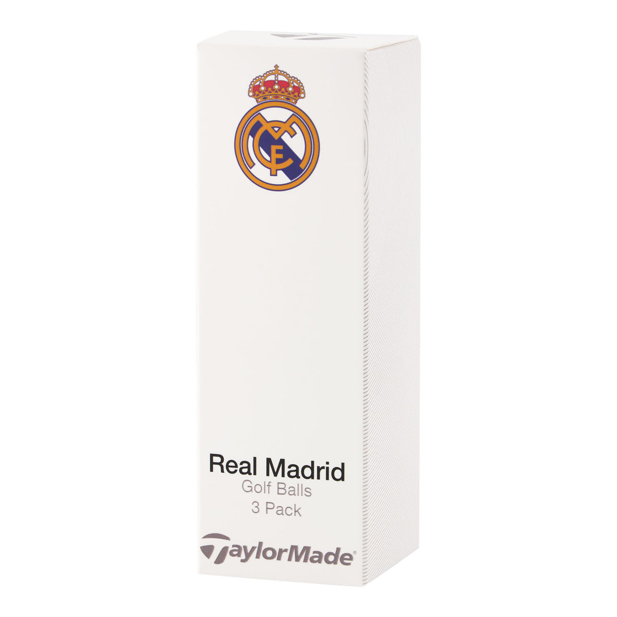 Pack de 3 Balles de Golf Distance+ Real Madrid x TaylorMade Blanc