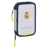 White/Black Double Filled Pencil Case