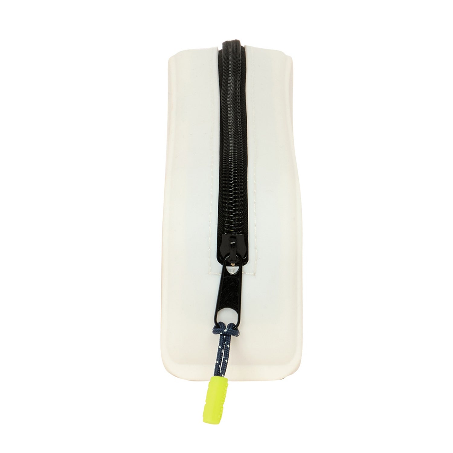 Squared Silicone Pencil Case White/Black