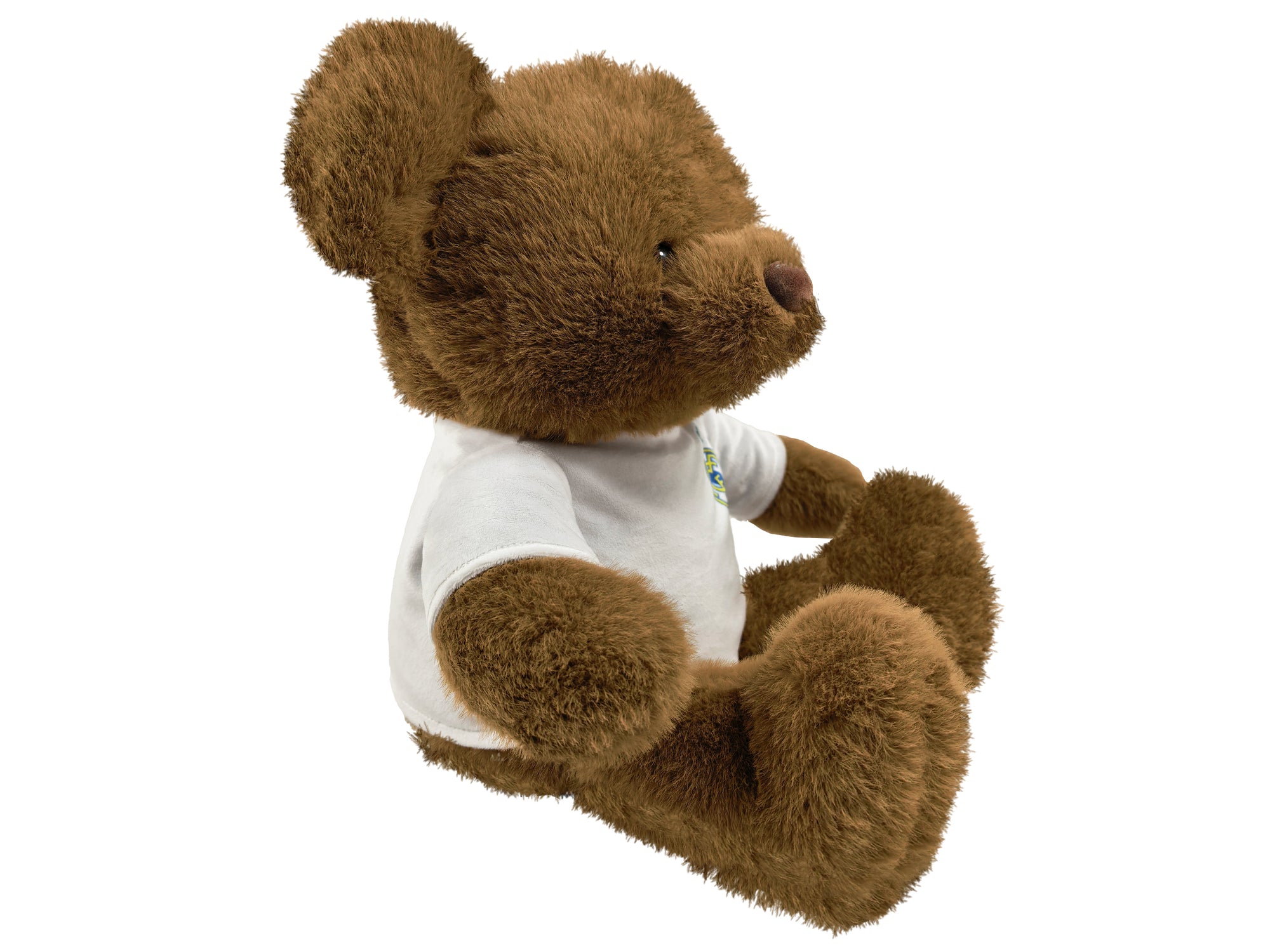 Teddy Bear Plush with T-shirt 20cm Brown
