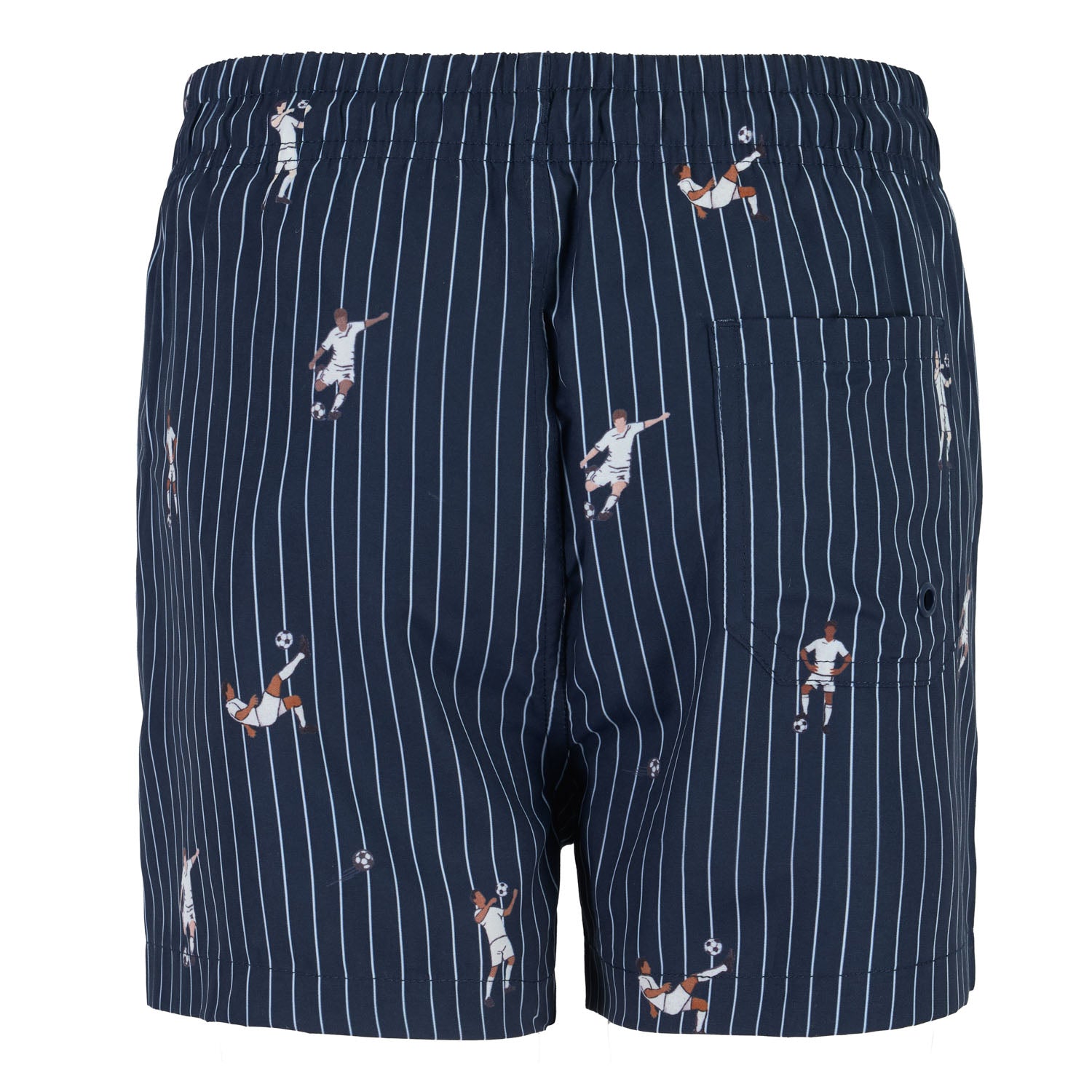 Bañador Diseño Jugadores Hombre Azul/Blanco