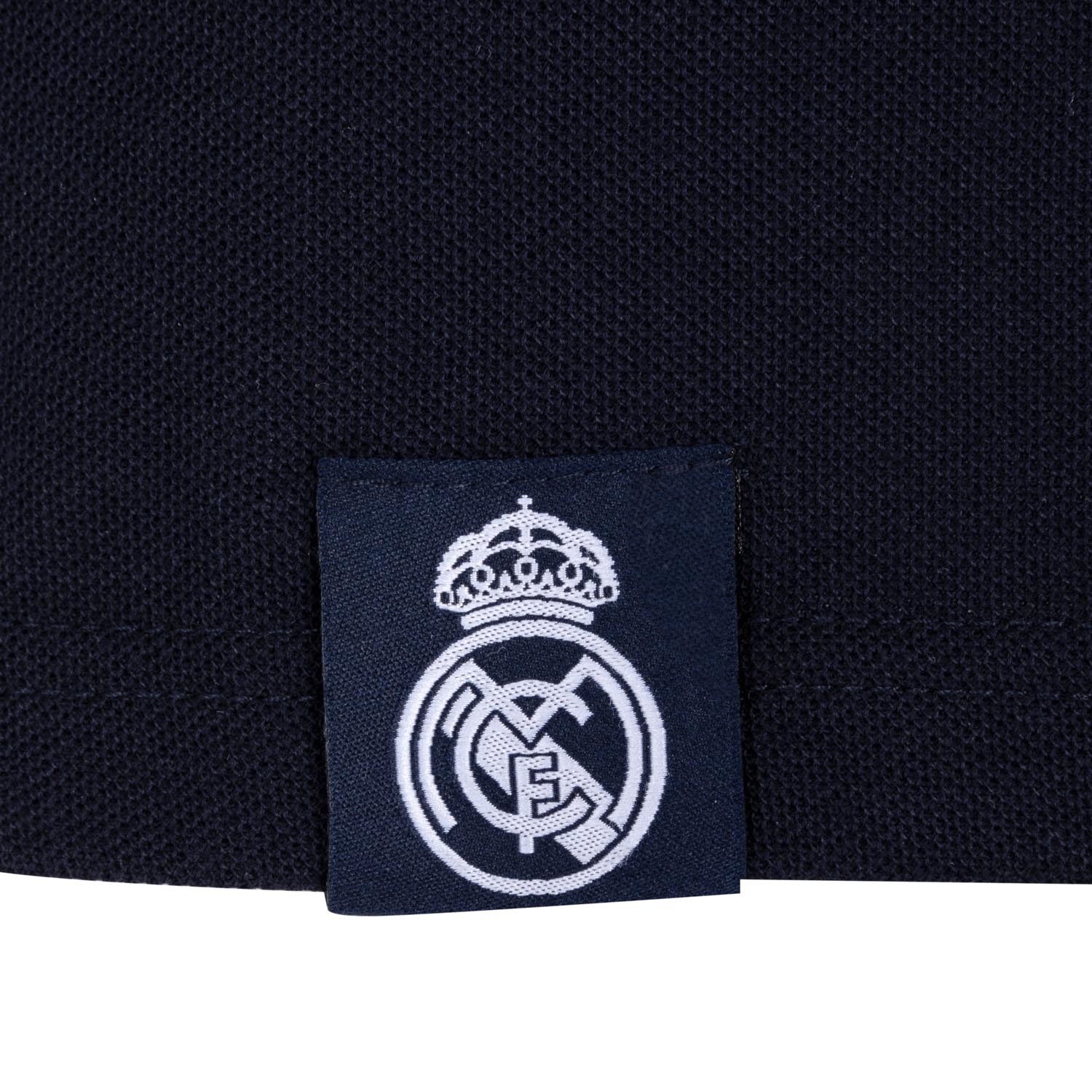 Kids Essentials Color Crest Polo Navy