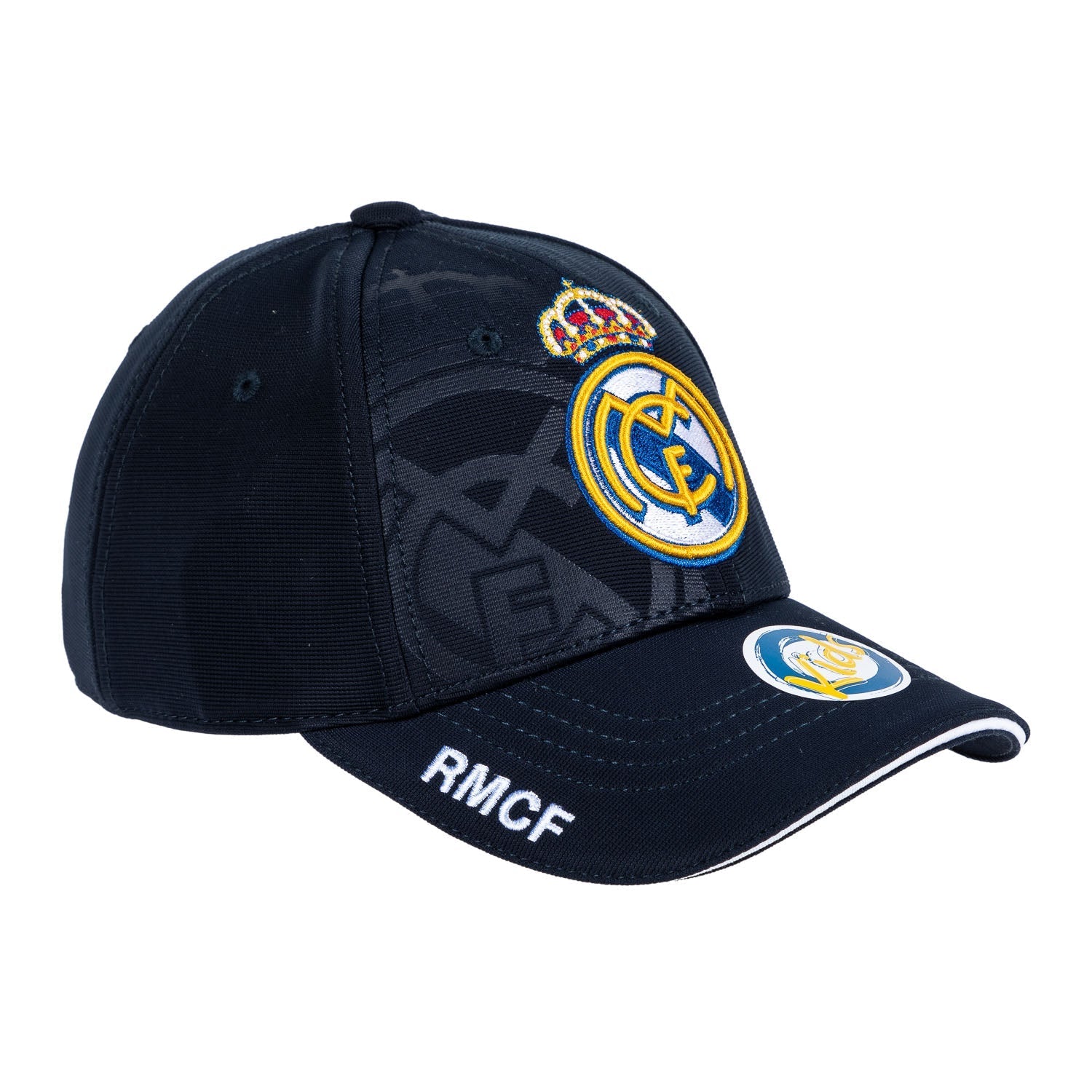Real Madrid Crest Detail Cap Junior - Blue