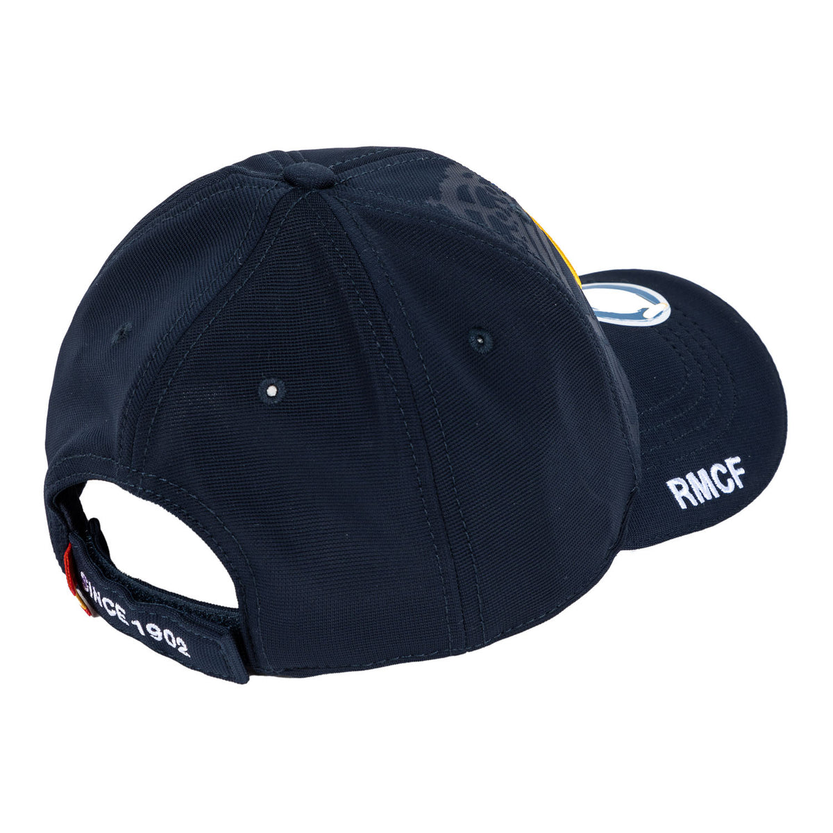 Casquette enfant Bleu blason & initiales Real Madrid