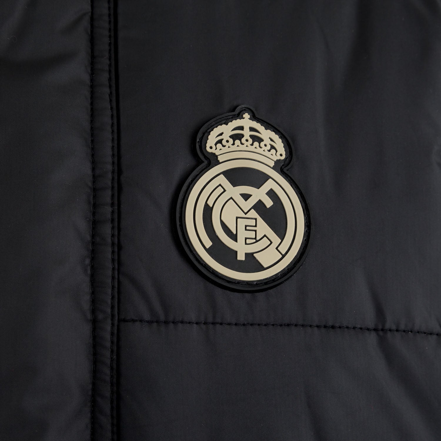 Kids Padded Parka Black