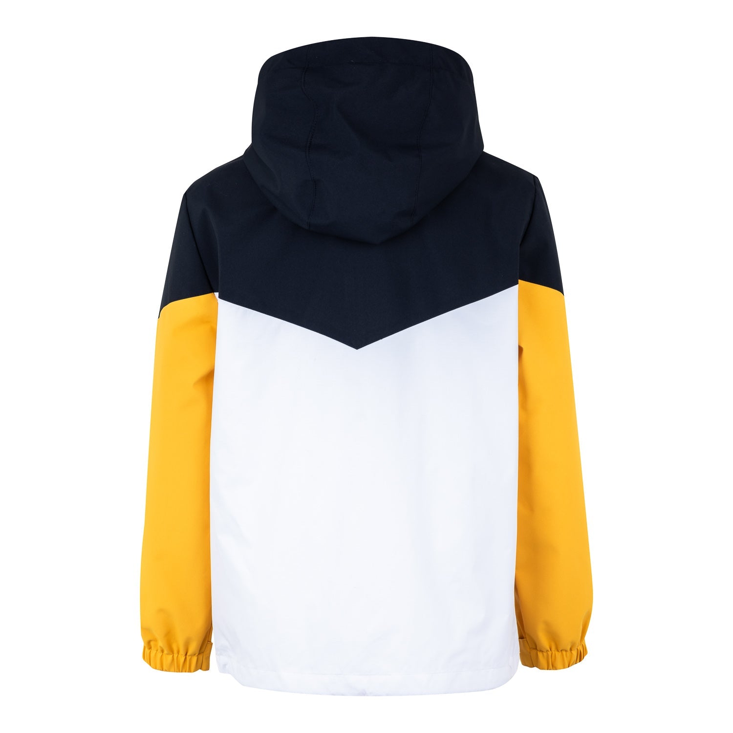 Kids Outerwear Color Block Windbreaker White