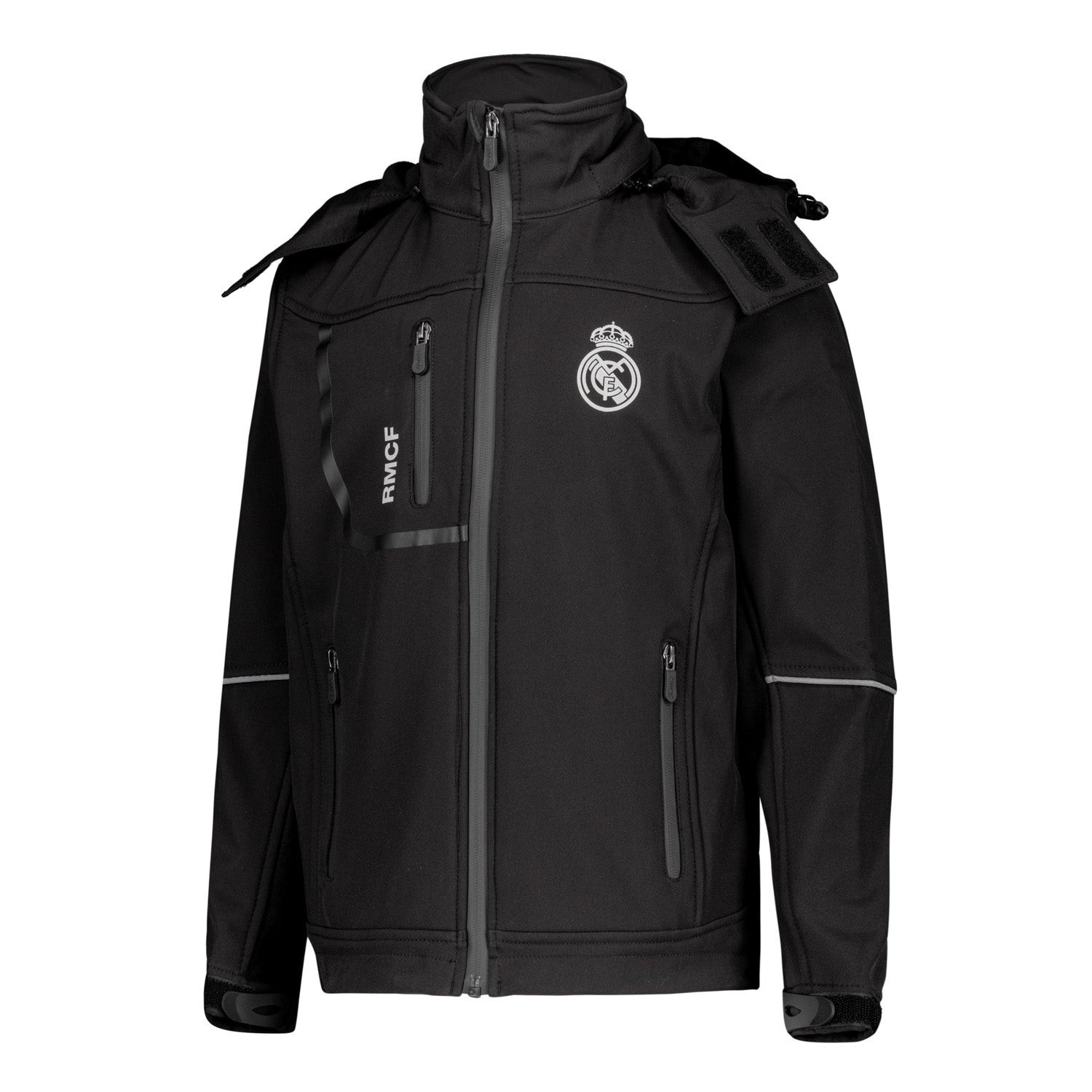 Kids Softshell Jacket Black Real Madrid