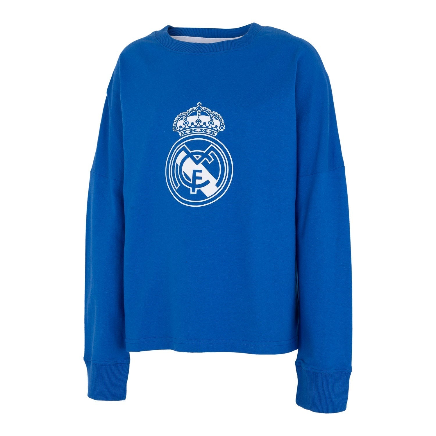 Kids 2 piece set Crest Print Pijamas Blue