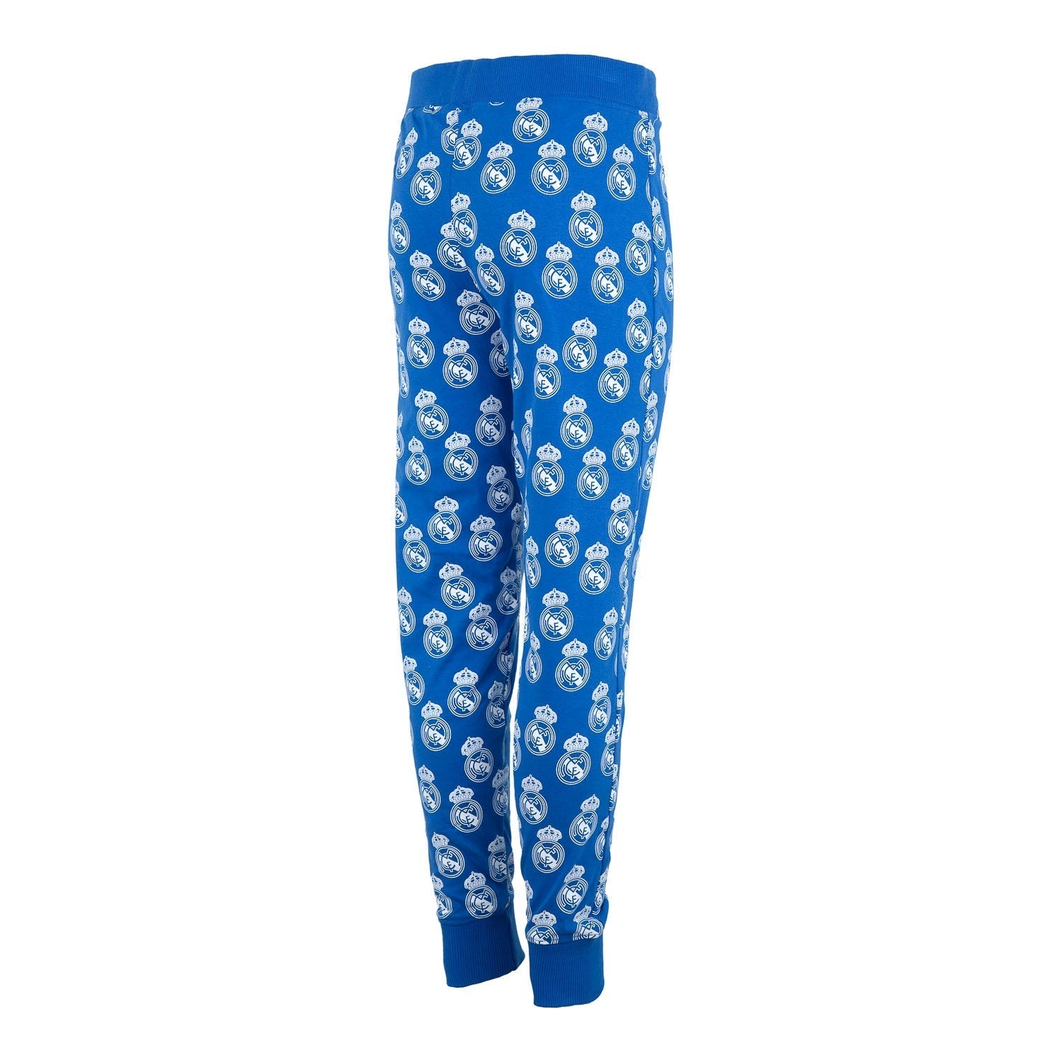 Kids 2 piece set Crest Print Pijamas Blue