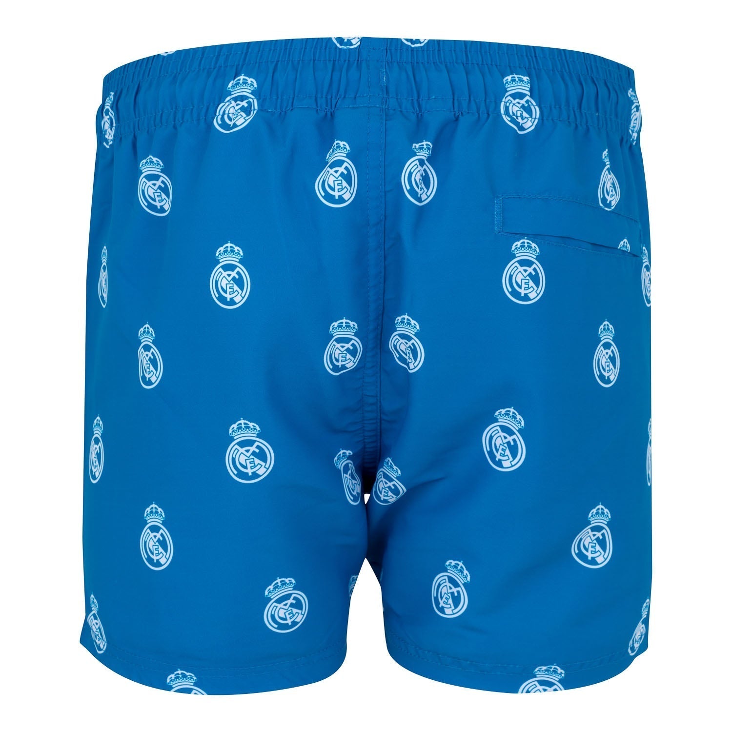 Kids Swimshort AOP Crest Blue