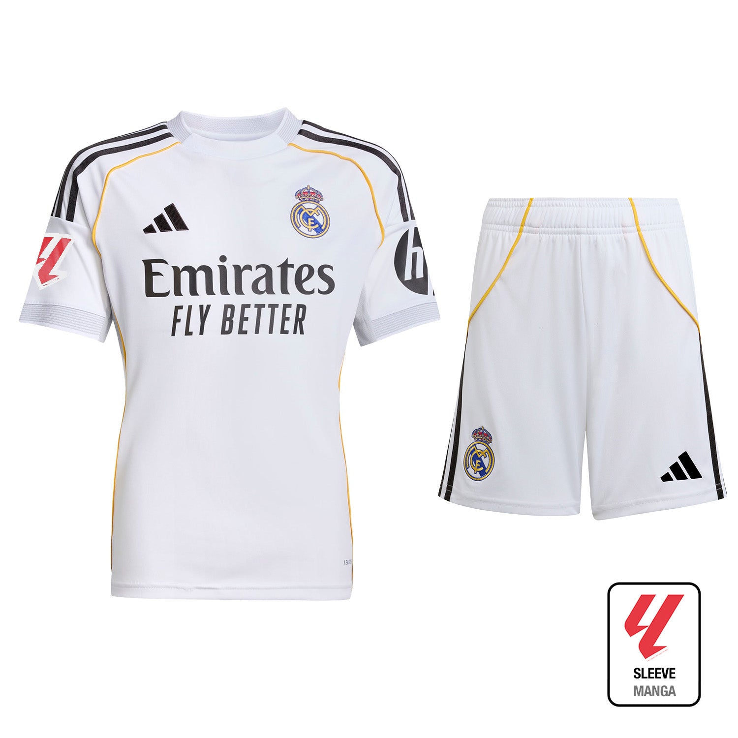 25/26赛季青少年主场套装 -白色