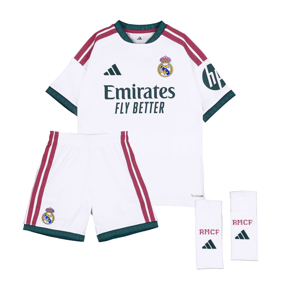 Conjunto Niño Primera Equipación Blanca 26/27