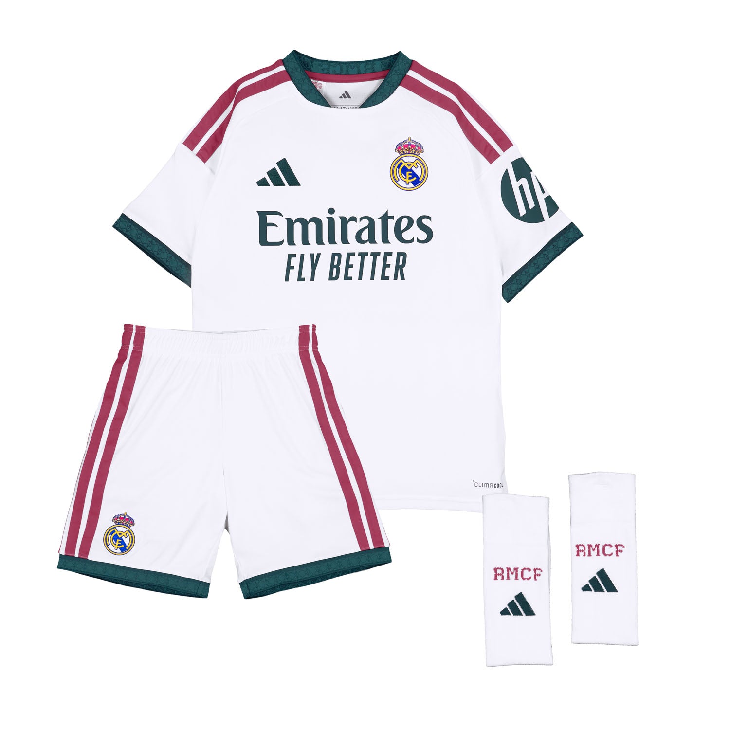 Conjunto Niño Primera Equipación Blanca 26/27