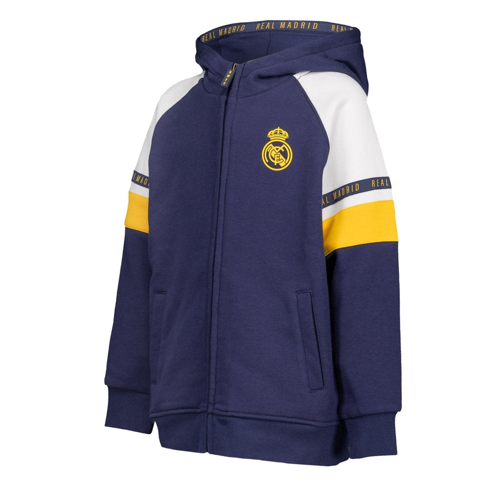Kids Kids on Tour Real Madrid Sleeve Colour Block Zip Jacket