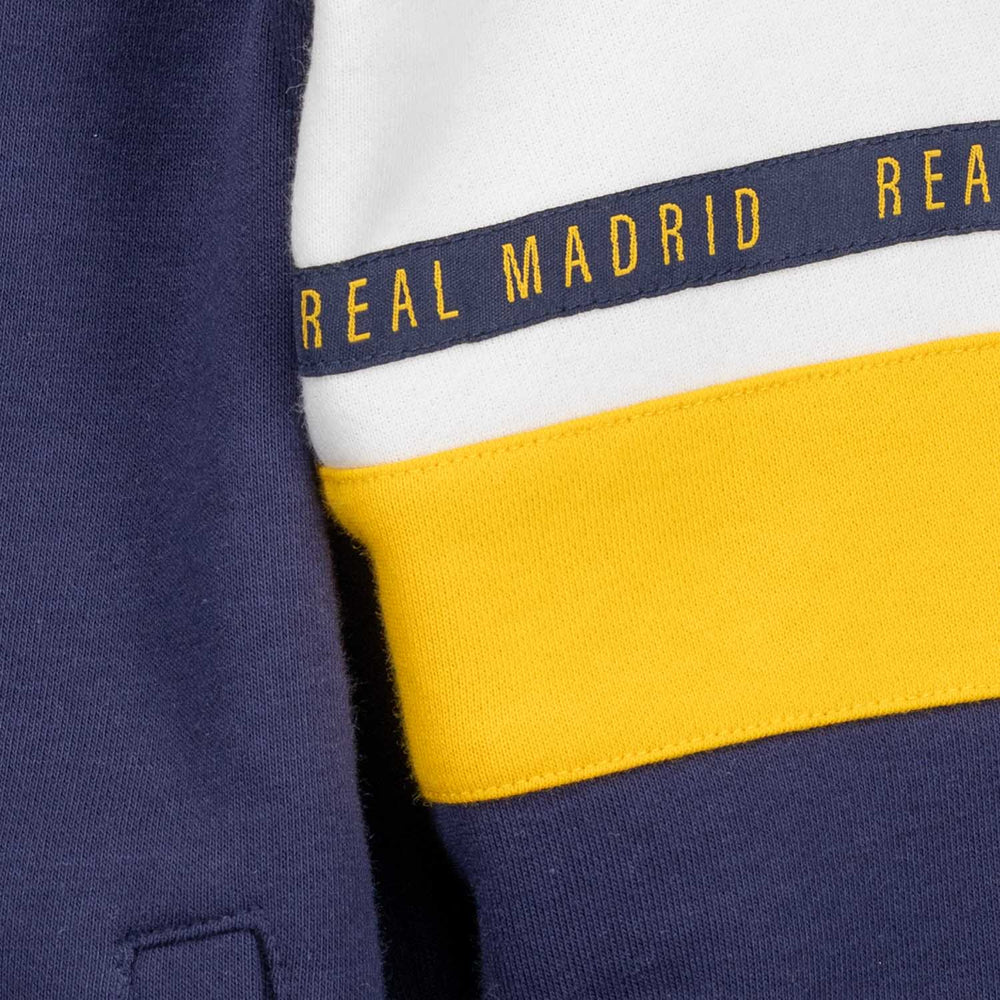 Kids Kids on Tour Real Madrid Sleeve Colour Block Zip Jacket