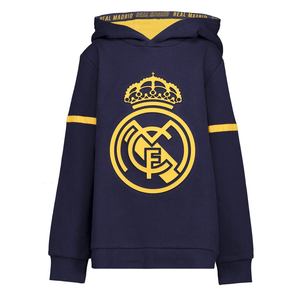 Kids Kids on Tour Real Madrid Embossed Crest Hoodie