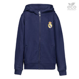 运动衫连帽衫拉链儿童ECO Essentials  Real Madrid  Shield Blue