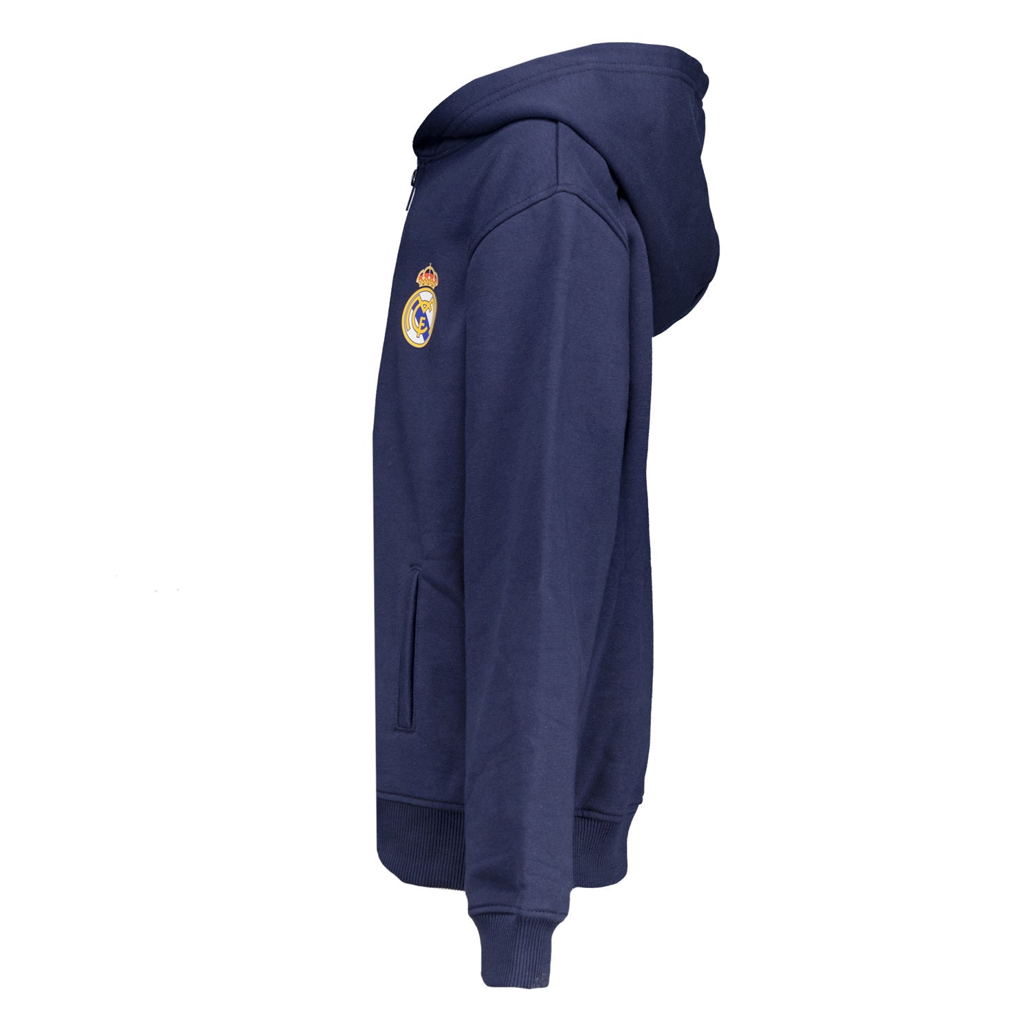 Sweatshirt Hoodie Zipper KidsECO Essentials Real Madrid Shield