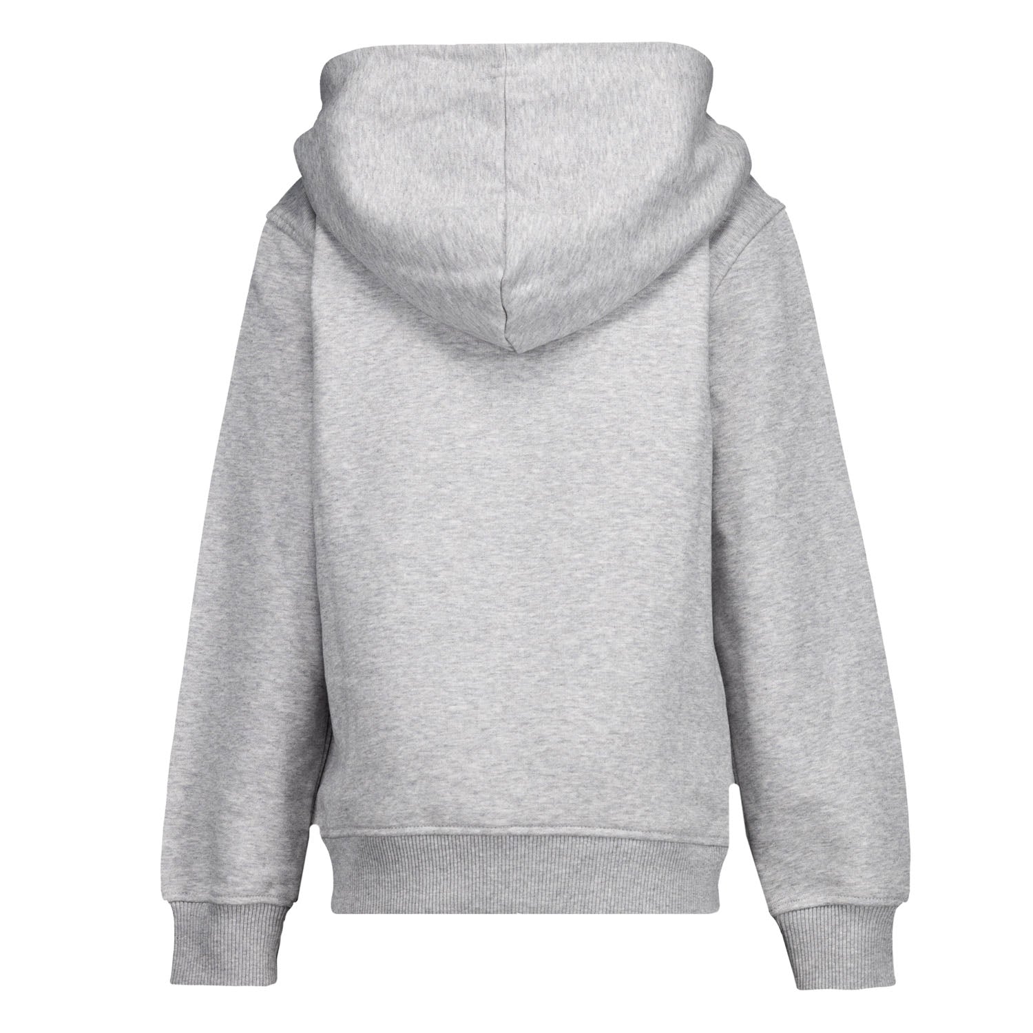 Kids ECO Essentials Real Madrid Color Crest Zip Hoodie Light grey