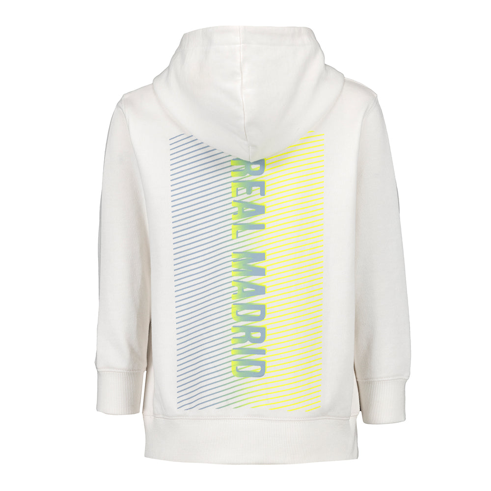 어린이 Hoodie 팬 키즈 레알 마드리드(Real Madrid) 백 프린트 화이트 레알 마드리드(Real Madrid)