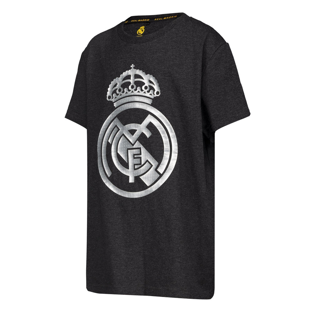 Kids Kids on Tour Real Madrid Hologram Crest T Shirt