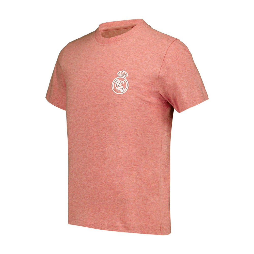 Kids ECO Essentials Real Madrid Color Crest T-Shirt Pink